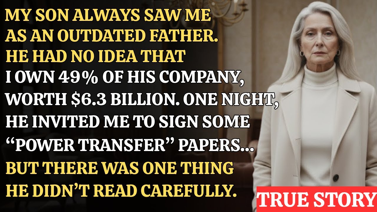 I Never Told My Son That I Was the Silent Shareholder Holding 49% of His Company — Worth $6.3...