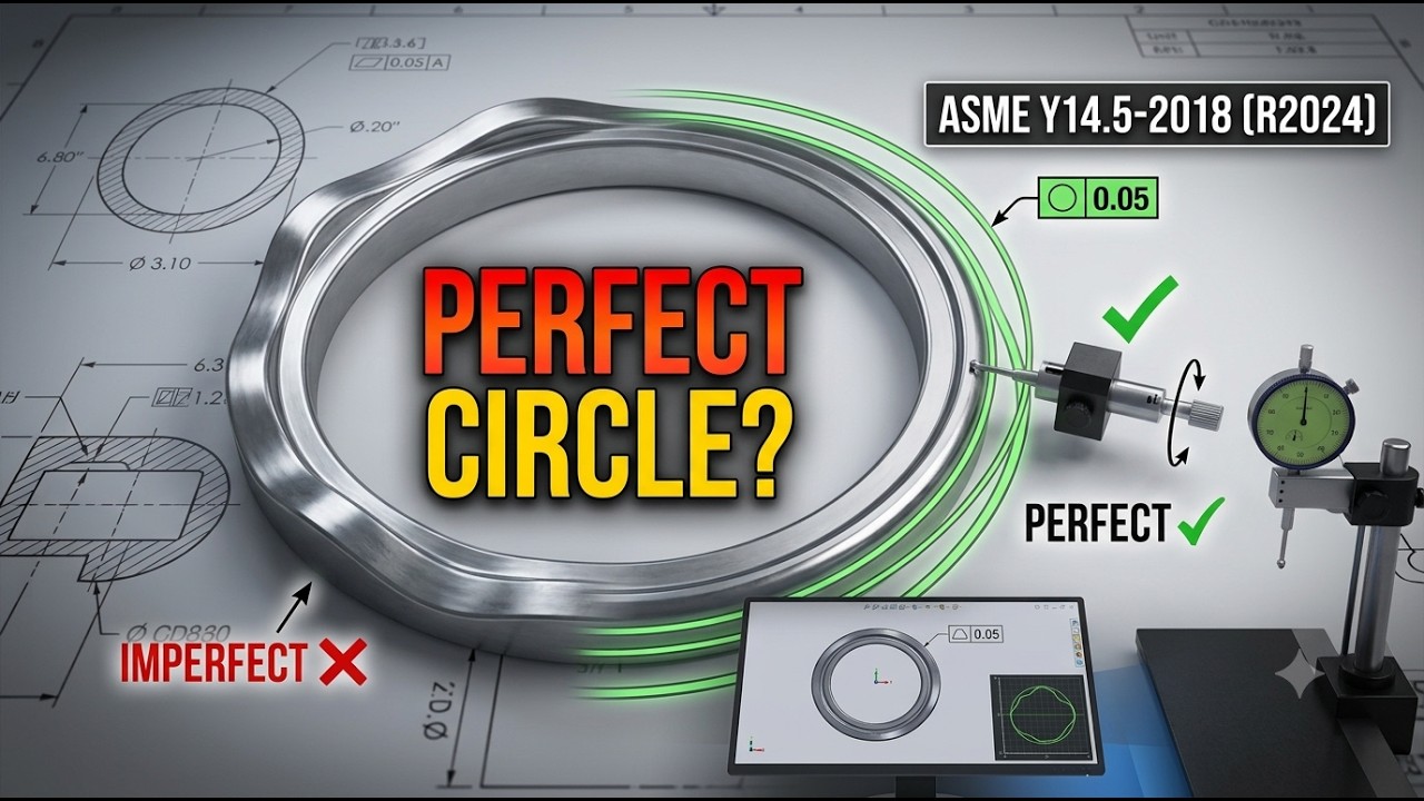 Circularity (Roundness) GD&T Explained With Real Examples