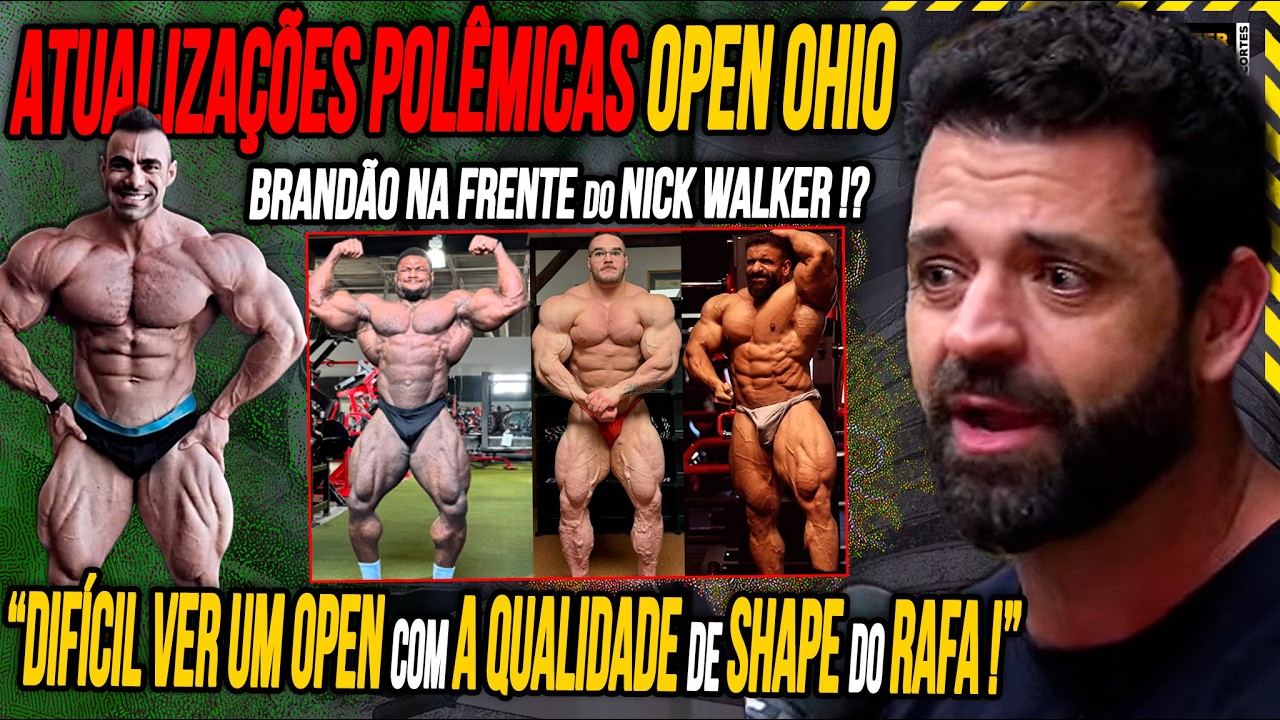 POLÊMICAS NA OPEN OHIO ! BRANDÃO ASSUSTA EM ATUALIZAÇÃO E PODE VENCER NICK WALKER ? | LEANDRO OSTI