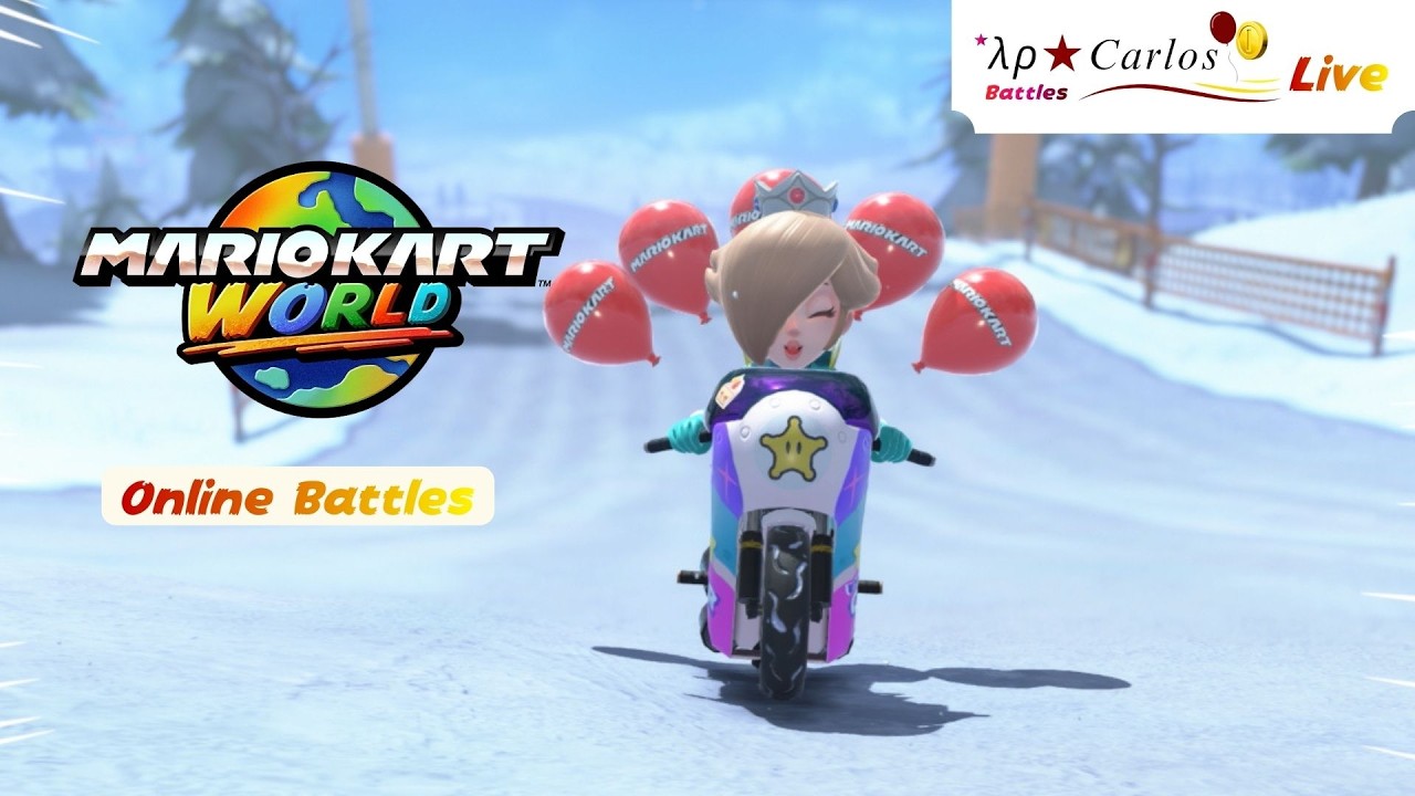 Mario Kart World Online Battles Live (March 20, 2026) [Elgato Capture Card S]