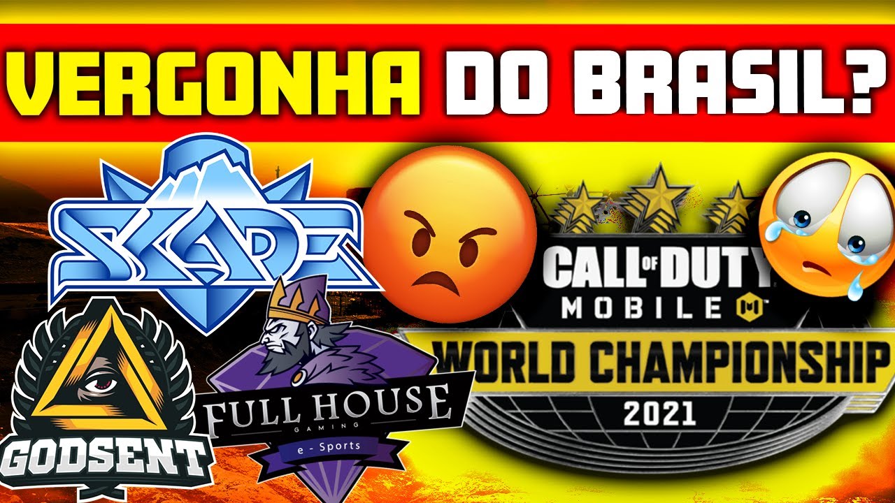 TIMES BRASILEIROS, a VERGONHA no CAMPEONATO MUNDIAL de COD MOBILE 2021?