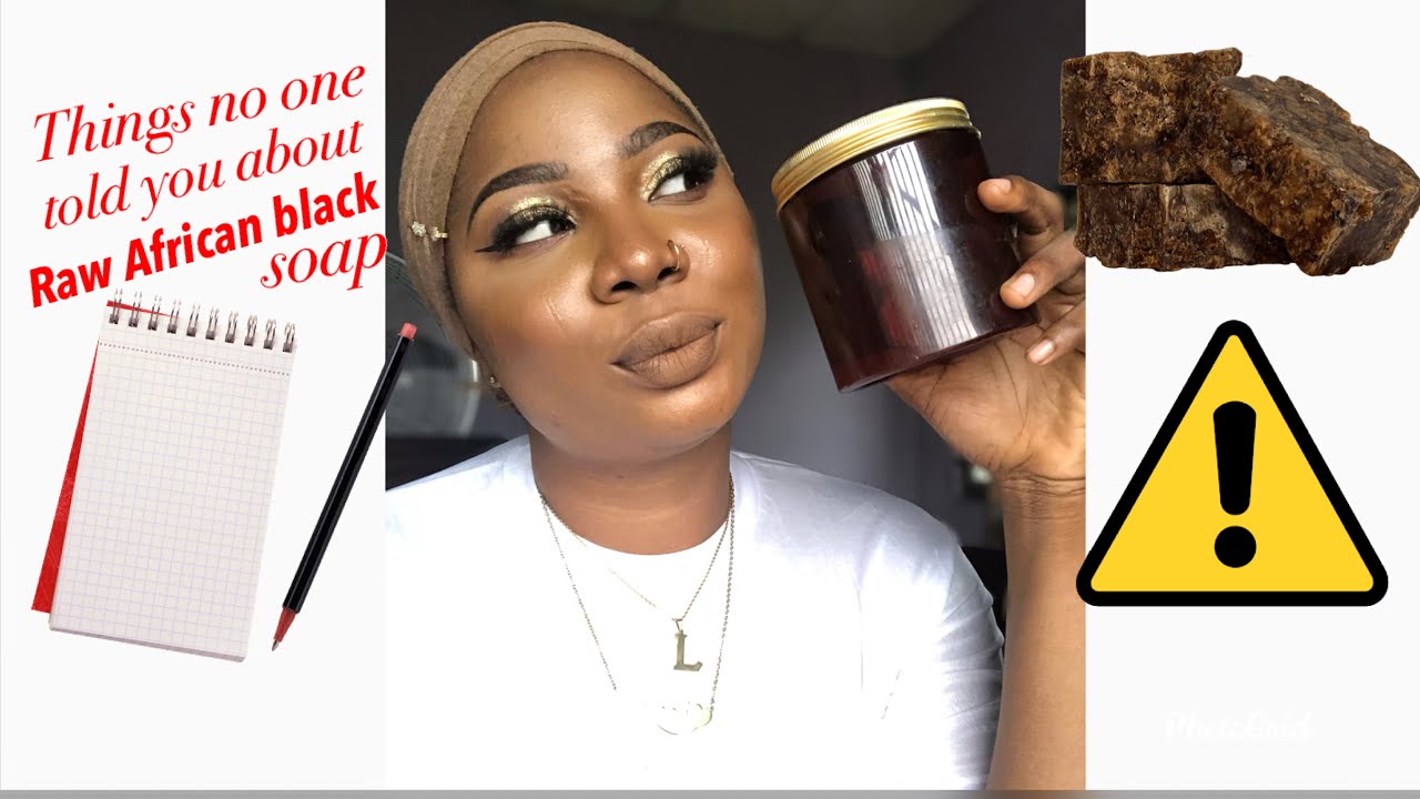 How to use raw African black soap properly | That girl Sekinah
