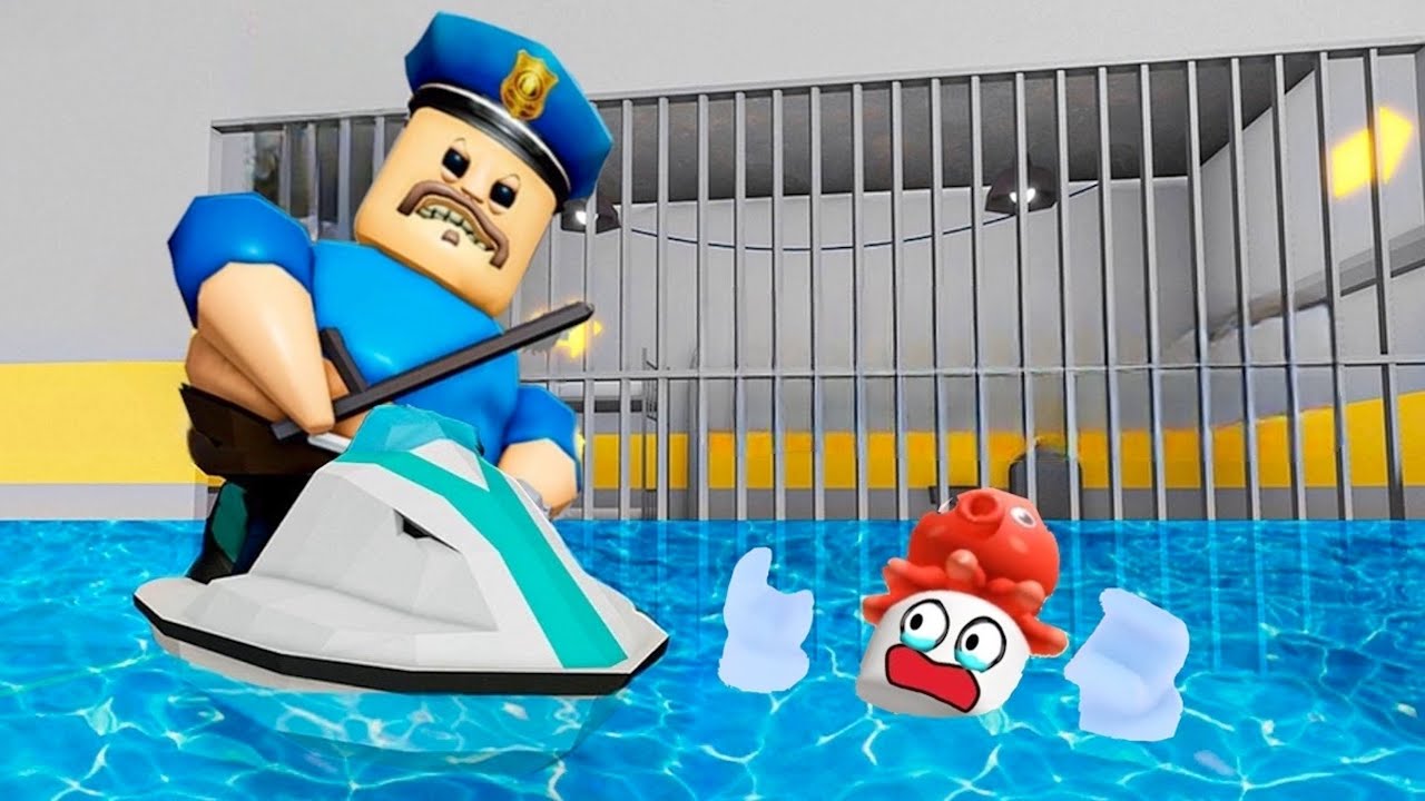 おデブだらけの刑務所が溺れたから脱出しようロブロックス【 Roblox 】