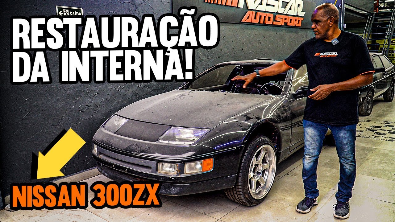 RARIDADE NO DRIFT! 🔥 BORA fazer uma RESTAURAÇÃO INTERNA neste NISSAN 300ZX