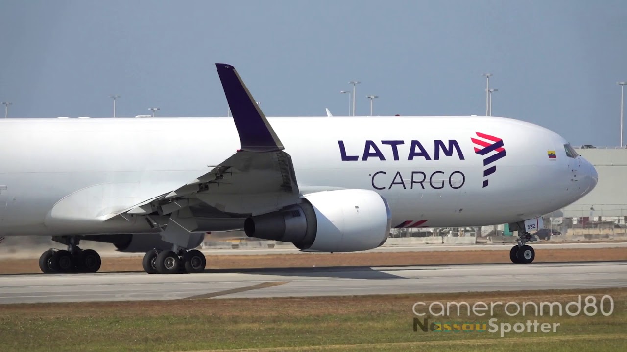 LATAM Cargo Departure | Boeing 767-300F | N532LA | Miami | Sony RX10M3
