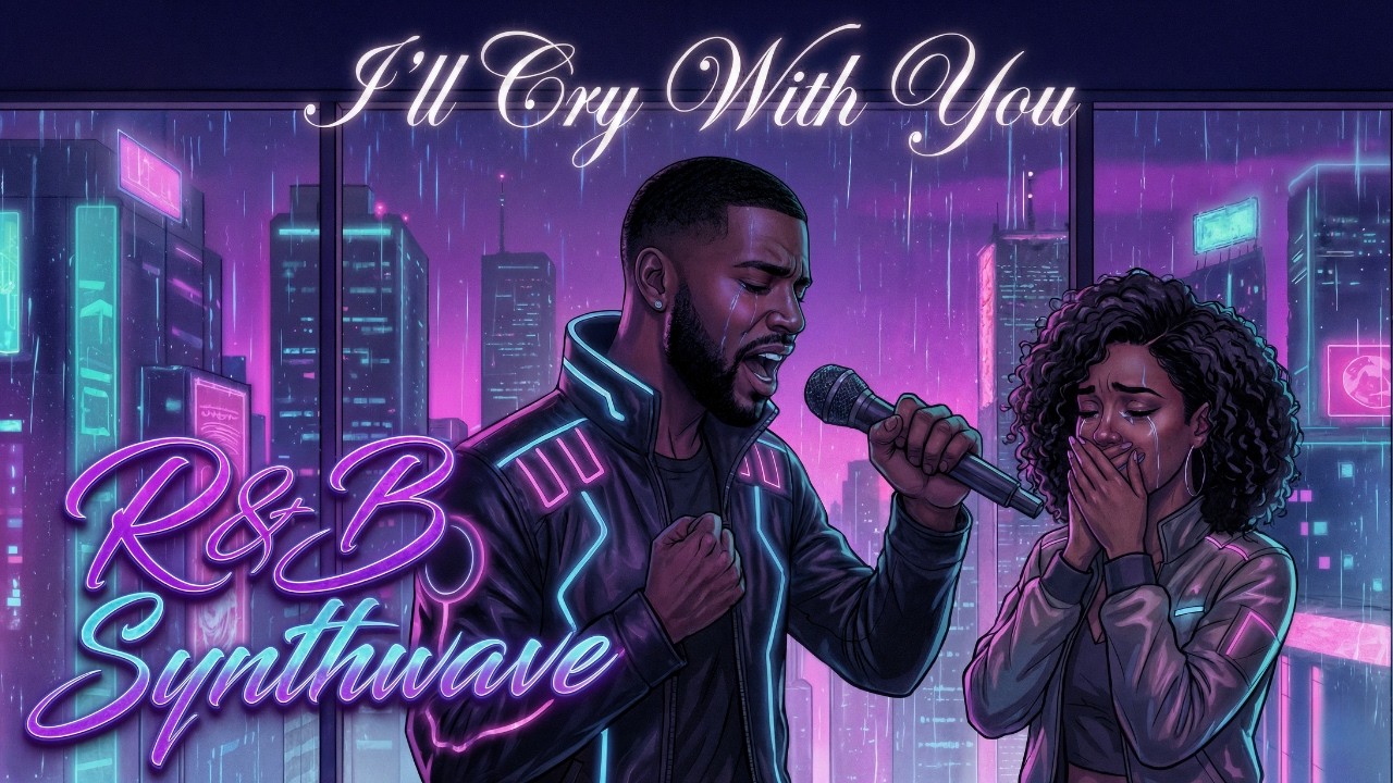 I'll Cry With You | Atmospheric R&B & Emotional Healing Synthwave