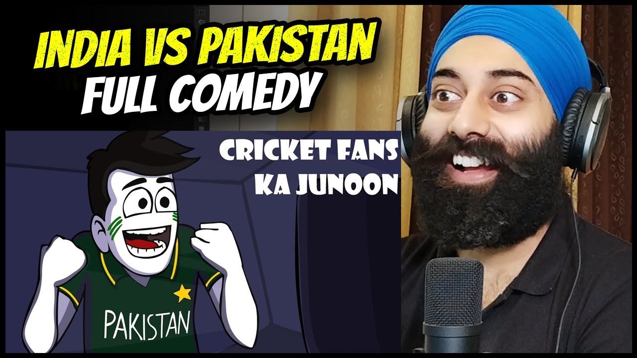 Indian Reaction on Pakistani Cricket Fans Ka Junoon | Sharum ki Sketchbook