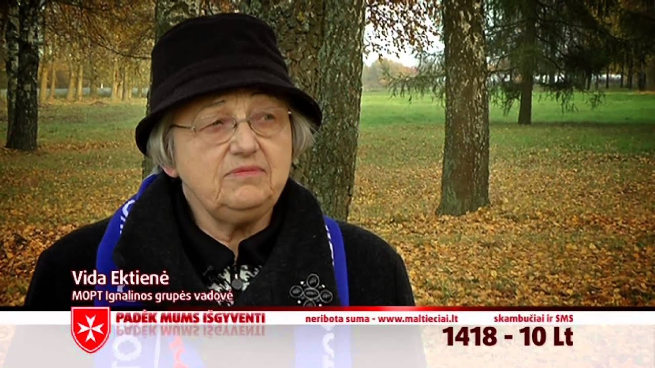 Maltiečių globojami žmonės Ignalinoje ir Didžiasalyje