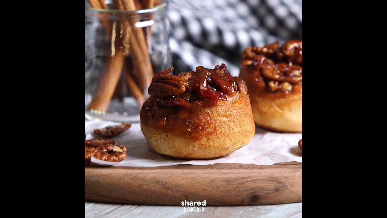 Maple Bacon Pecan Sticky Buns
