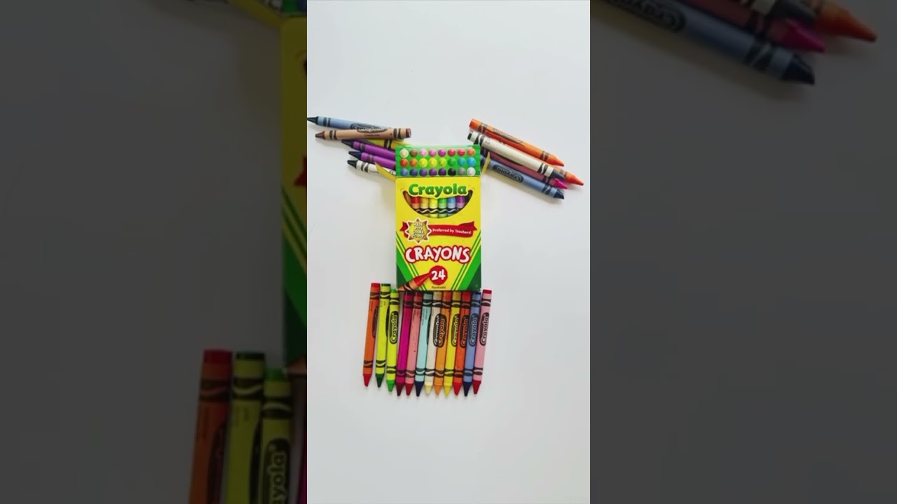 24 Crayola crayons 🖍️