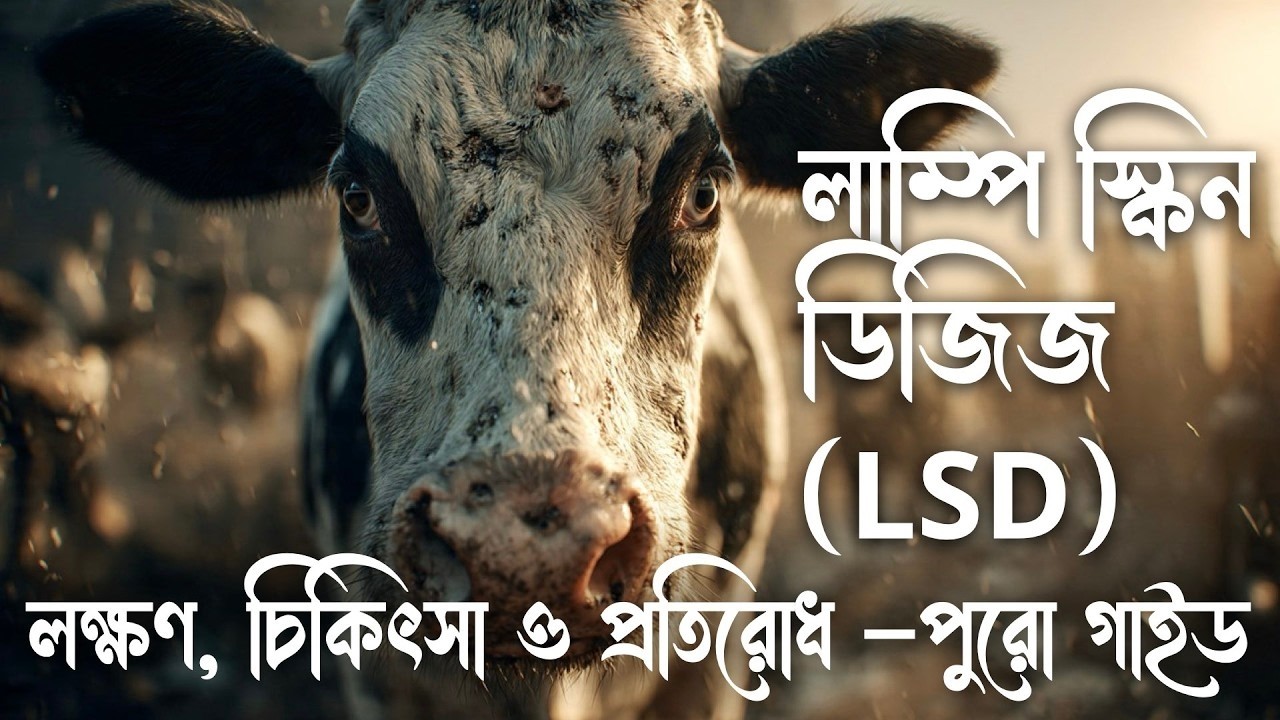 লাম্পি স্কিন ডিজিজ LSD- লক্ষণ, চিকিৎসা ও প্রতিরোধ —পুরো গাইড
