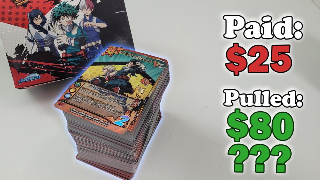 Are My Hero Academia Cards ACTUALLY worth so much?