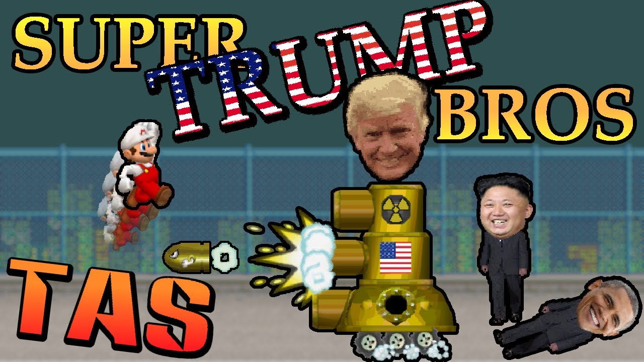 [TAS] Super TRUMP Bros | New Super Mario Bros DS Mod