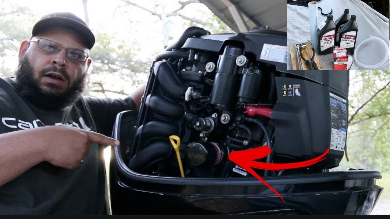 Bass Tracker OIl Change / Hour Meter / Lower Fluids