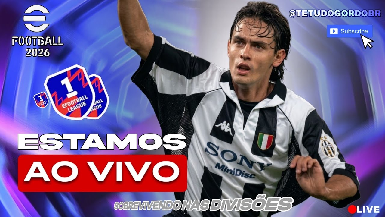 EFOOTBALL AO VIVO - SOBREVIVENDO NAS DIVISÕES