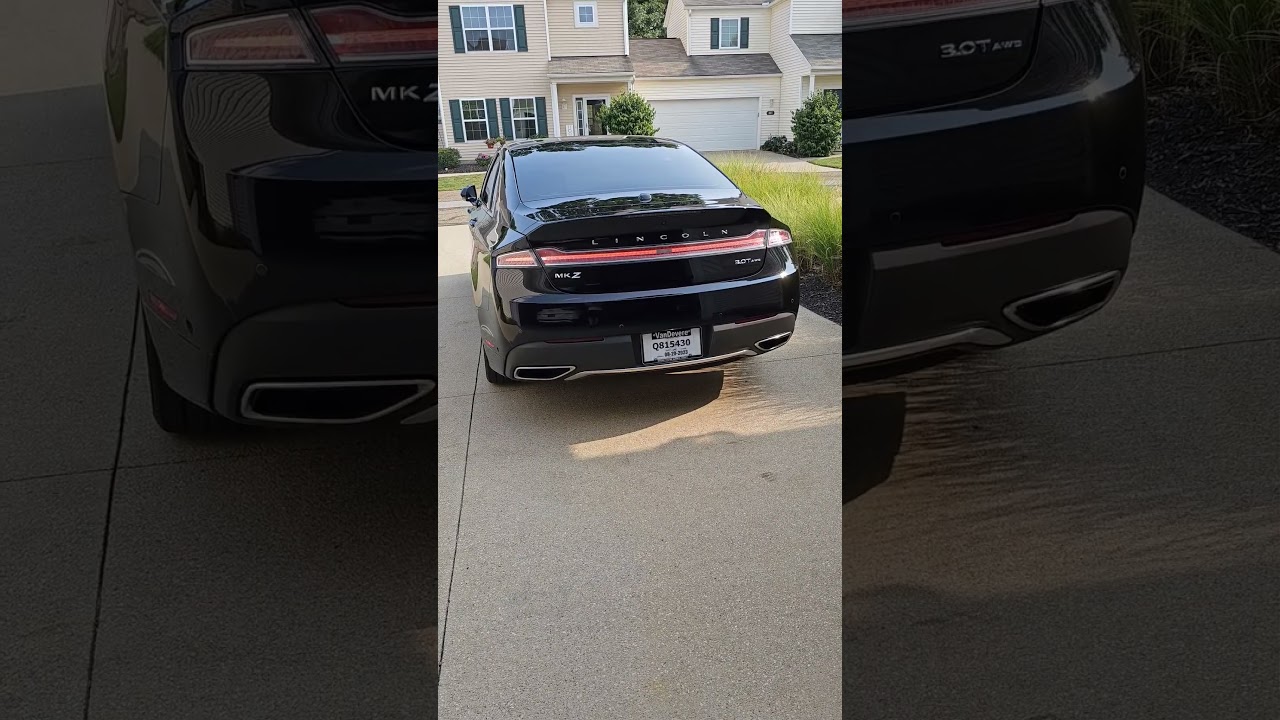 Straight piped 3.0 MKZ IDLE