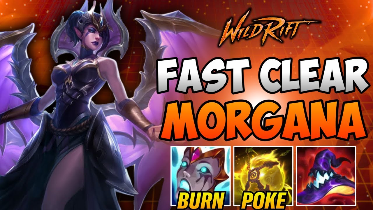 Wild Rift: МОРГАНА БЫСТРЕЕ ВСЕГО ЗАЧИСТИЛА ДЖУНГЛИ!!