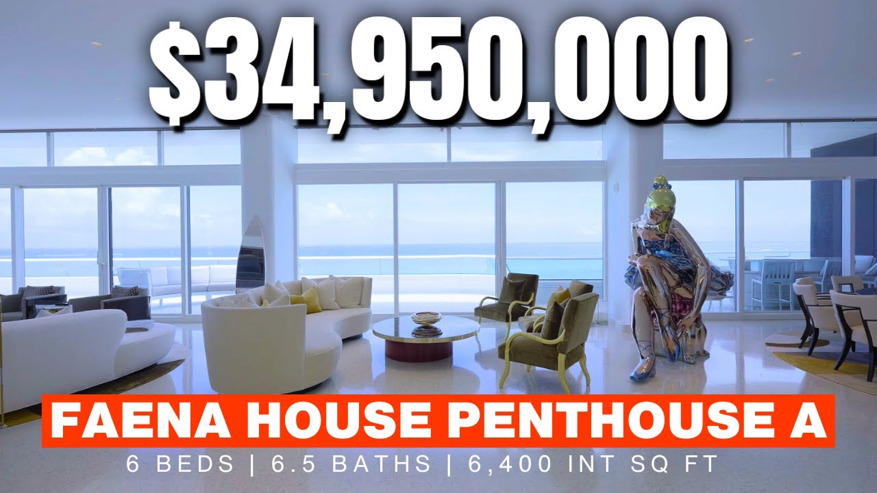 Episode 13: Faena House Penthouse A; Miami Beach's Art Deco Penthouse Masterpiece