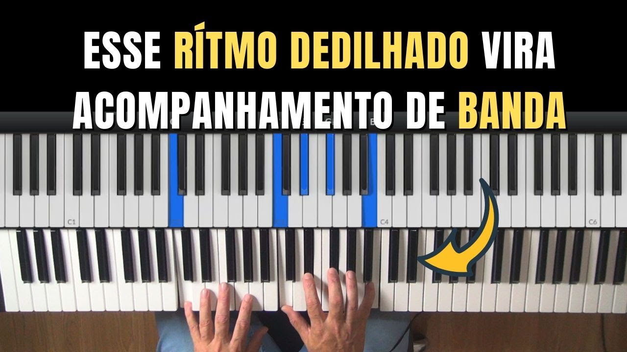 Esse Ritmo Dedilhado Vira Acompanhamento de Banda