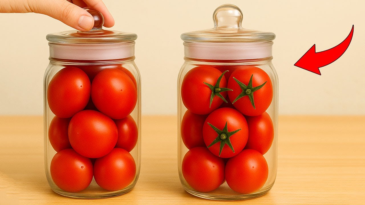Tomatoes Stay Fresh For 1 Year With This Amazing Tricks !|Clever Tricks