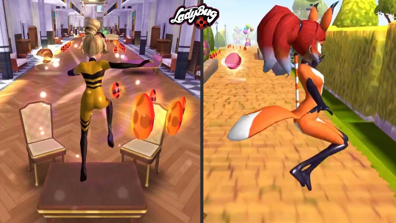 Miraculous Ladybug & Cat Noir 🐞QUEEN BEE Vs RENA ROUGE!