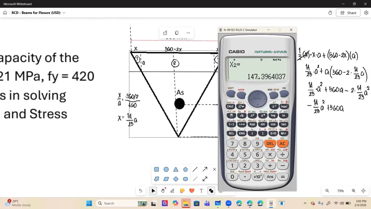 RCD - Beams for Flexure (Triangular)
