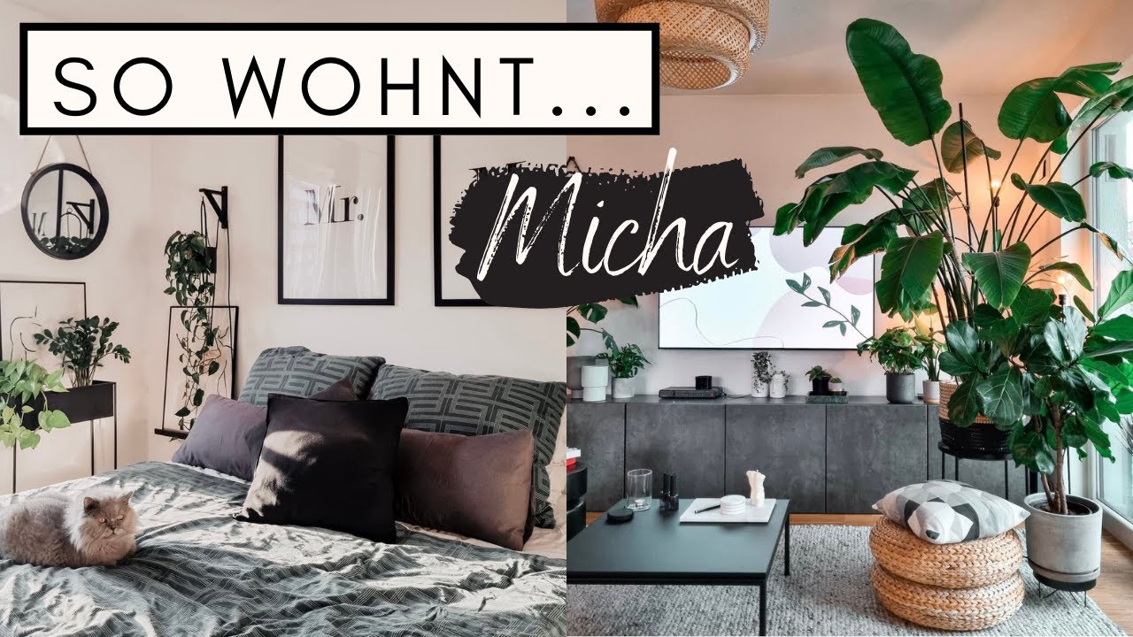 SO WOHNT...Micha | Urban Jungle in berliner Neubauwohnung | Jelena Weber