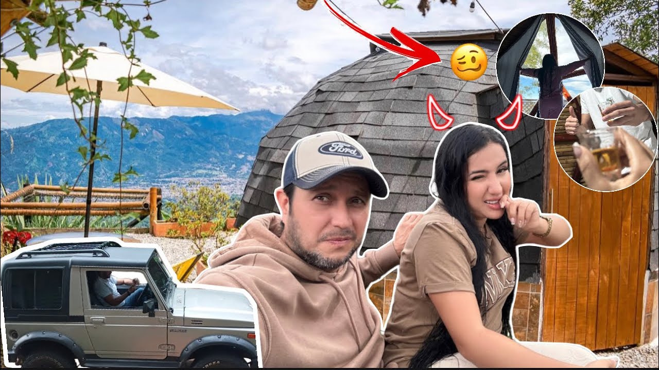 🥴24HRS SOLOS EN UN GLAMPING CON EL PAPÁ DE MI HIJA😈Kelly Muñoz