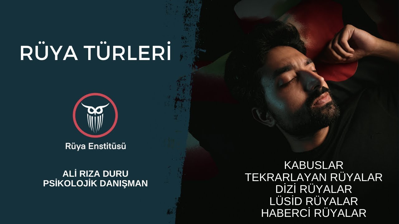 Rüya Türleri | Ali Rıza Duru