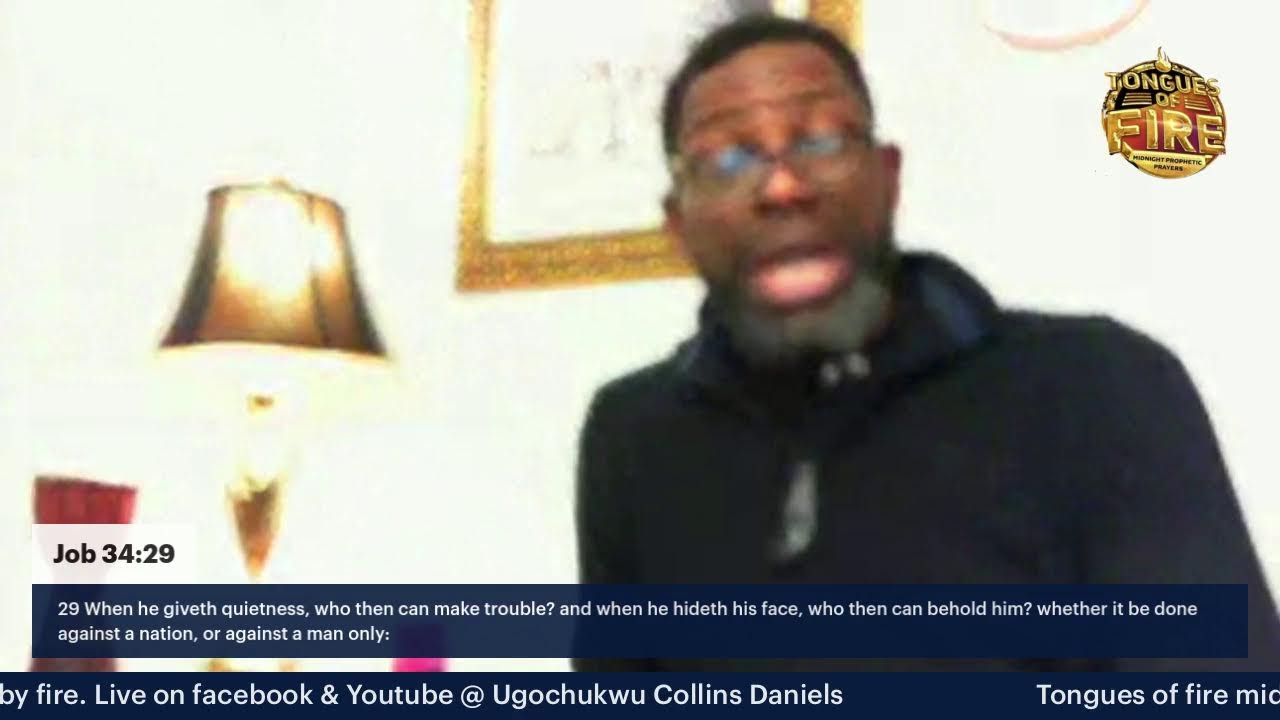 Tongues Of Fire Midnight Prophetic Prayers with Pastor UC. Daniels