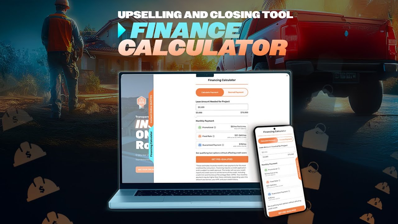 Upsell and Close With This Finance Calculator and AI Powered Pre-Qual