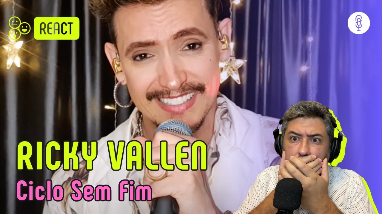 RICKY VALLEN | CICLO SEM FIM | Vocal coach REACTION & ANÁLISE | Rafa Barreiros