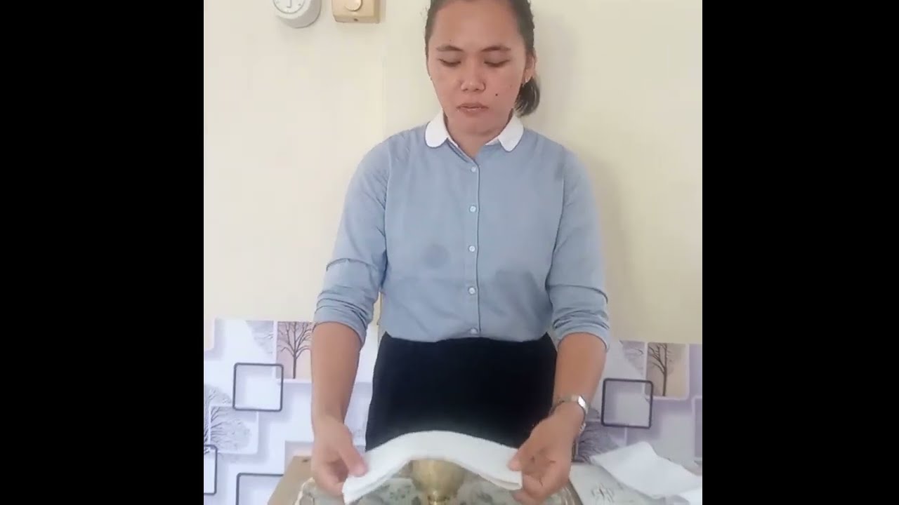 Cara menyusun peralatan Misa || Piala, Purifikatorium, patena,pala, corporalle||