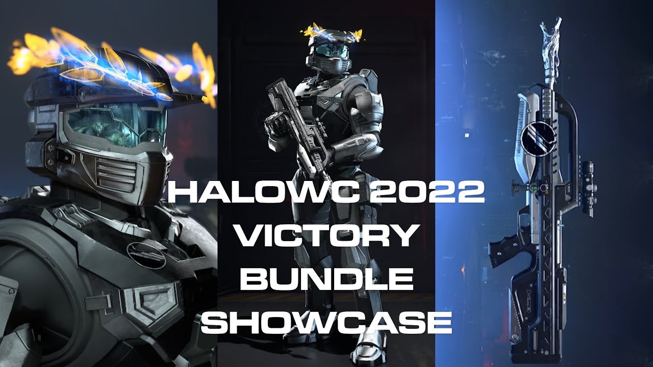 NEW! HALOWC 2022 VICTORY BUNDLE - IN GAME SHOWCASE - HALO INFINITE STORE