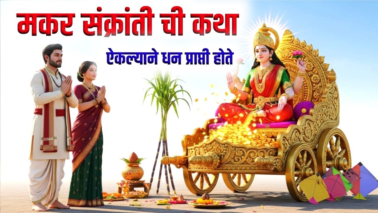 मकर संक्रांतीची महान कथा ऐकणारा कधीच गरीब राहत नाही | MAKAR SANKRANTI KATTHA