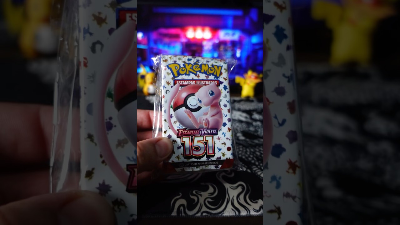Abrindo 10 booster 151 muito estranhos #pokemon #tcg