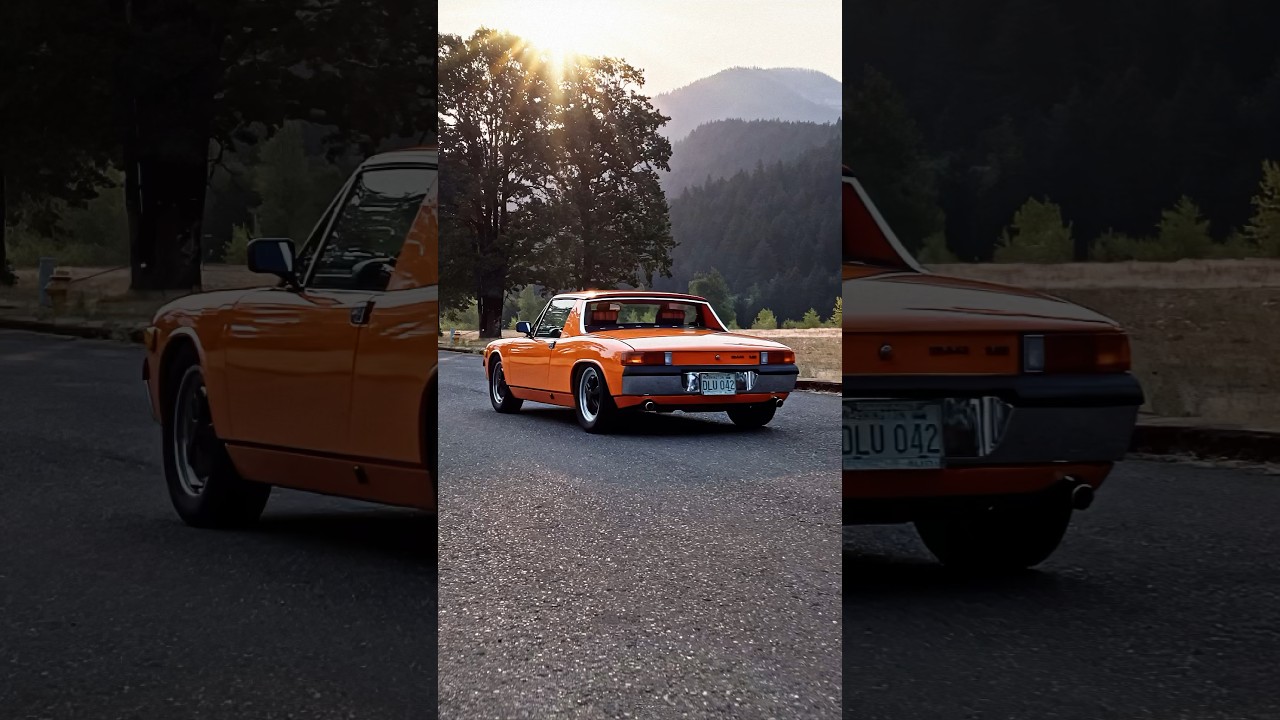 The joy of driving a &lsquo;75 Porsche 914 is undeniable. 😄 #cars #porsche914 #classiccars #vintagecars