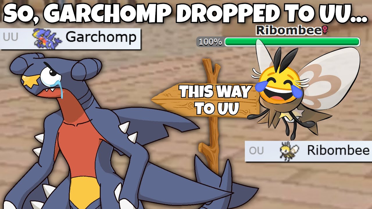 So GARCHOMP dropped into UU in POKEMON SCARLET AND VIOLET!