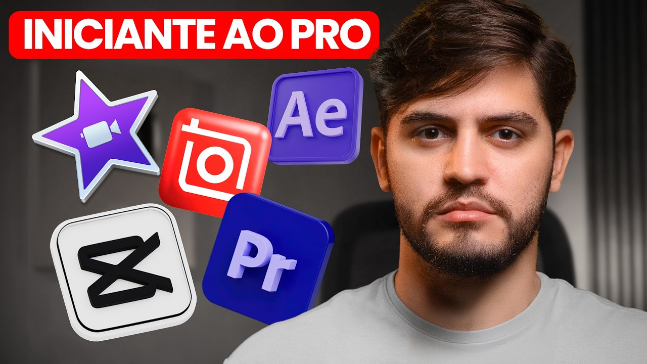 O Melhor Editor de V&iacute;deos para YouTube em 2025 (Do Iniciante ao Profissional)