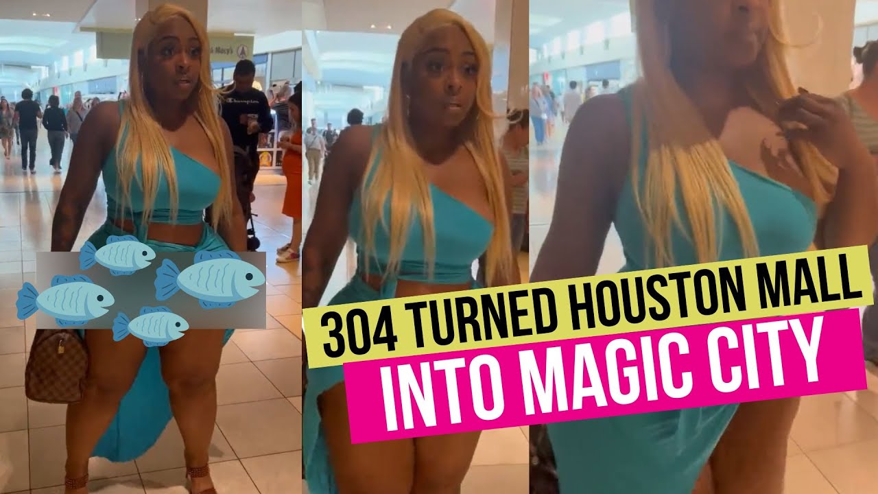 DMV Woman Flew to Texas to Walk in the Mall Looking Like This... #houston