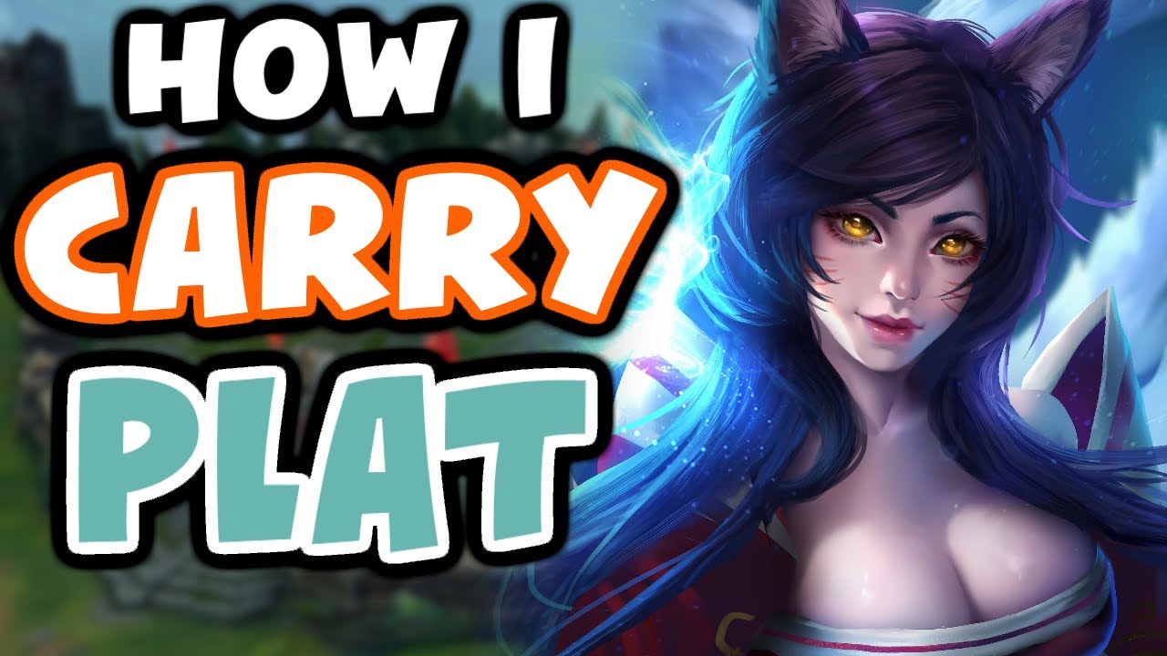 This is how I CARRY PLATINUM with AHRI | Challenger Ahri in Platinum | 10.9 - League of Legends