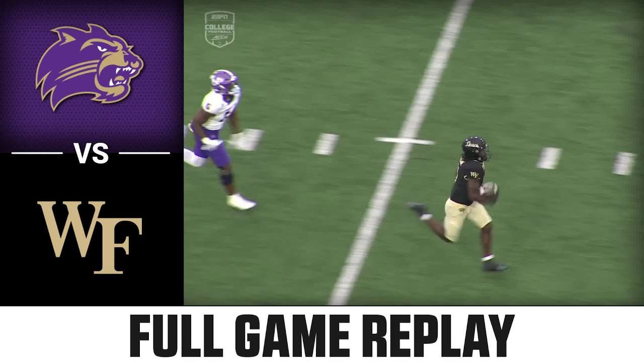 Western Carolina vs. Wake Forest Full Game Replay | 2025 ACC Football