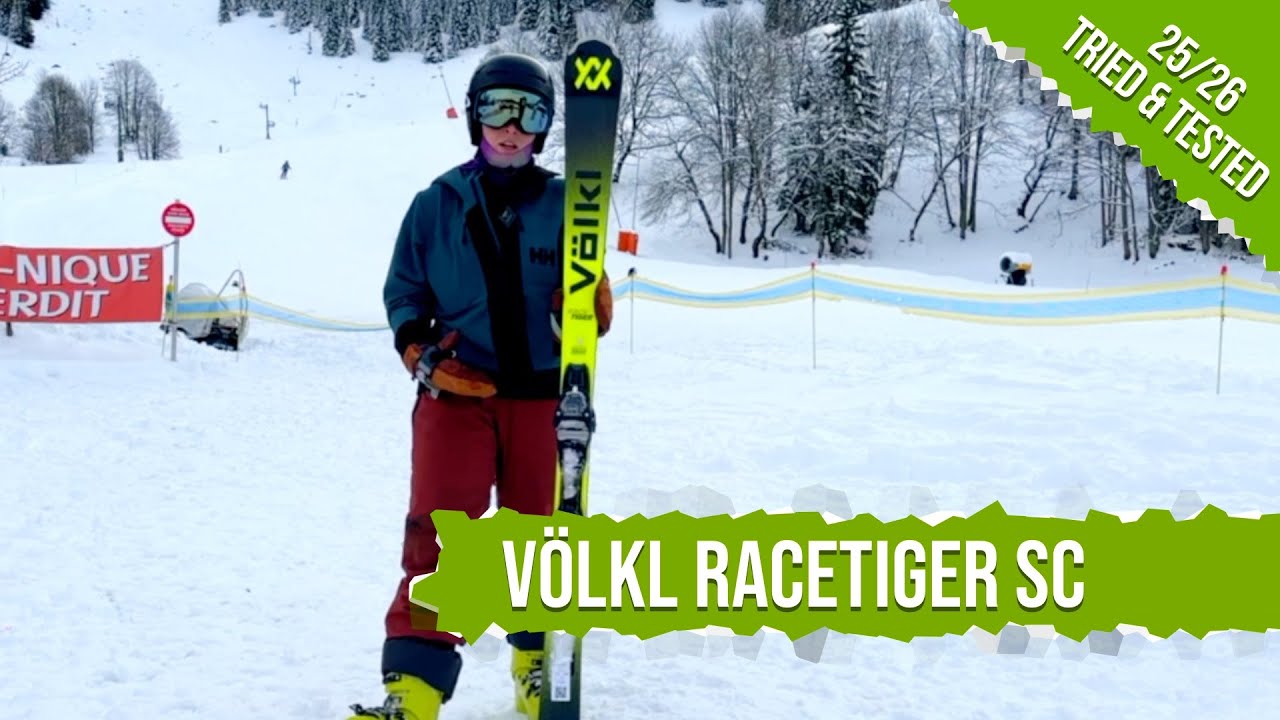 Обзор лыж Volkl Racetiger SC 2026 года