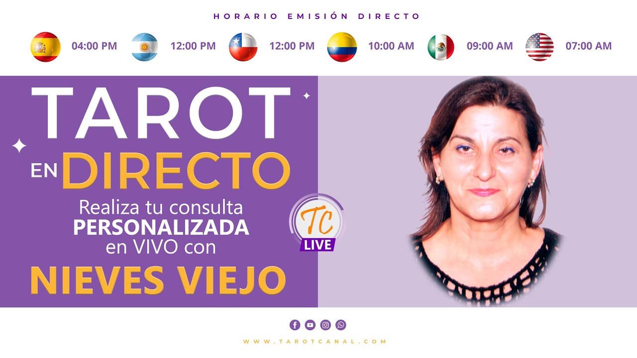 📺 #TarotEnDirecto - #NievesViejo | #TarotCanal