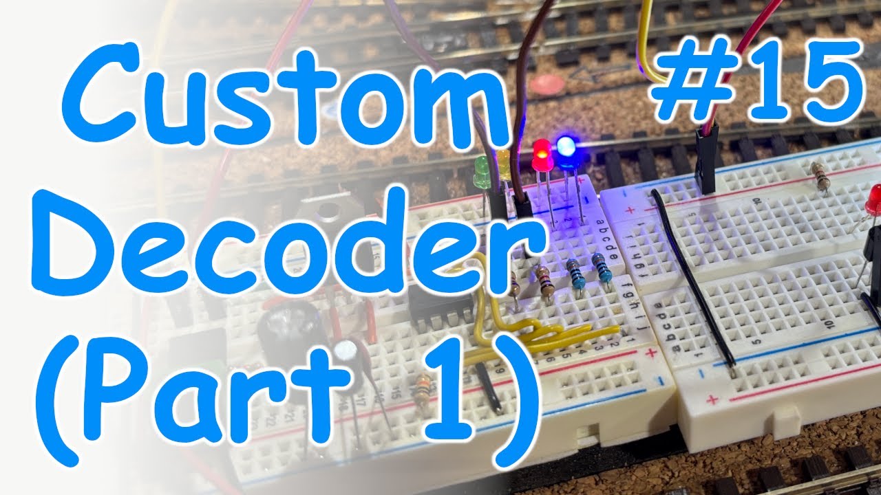 15. Marking a DCC function decoder (part 1) #dcc #modelrailroad #arduino #AtTiny85
