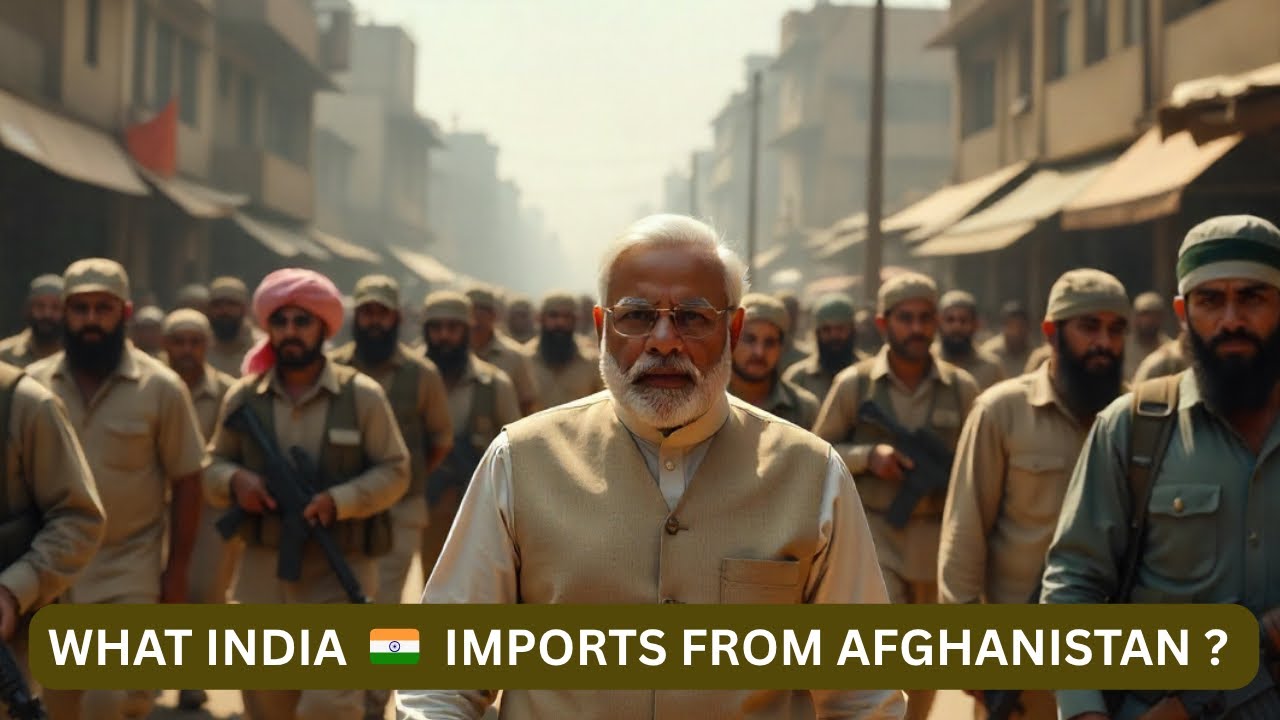 What India imports from Afghanistan ? | $667 Million of Imports !