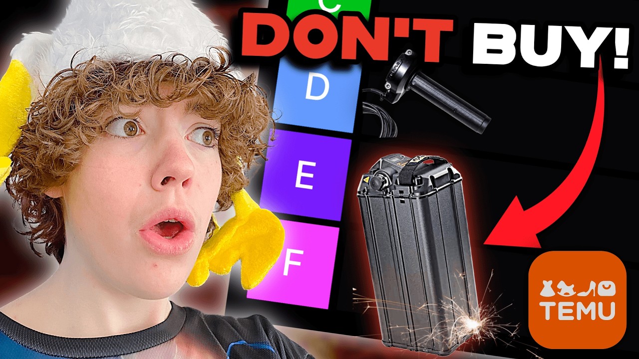 I Tested TEMU Surron Mods&hellip; Big Mistake