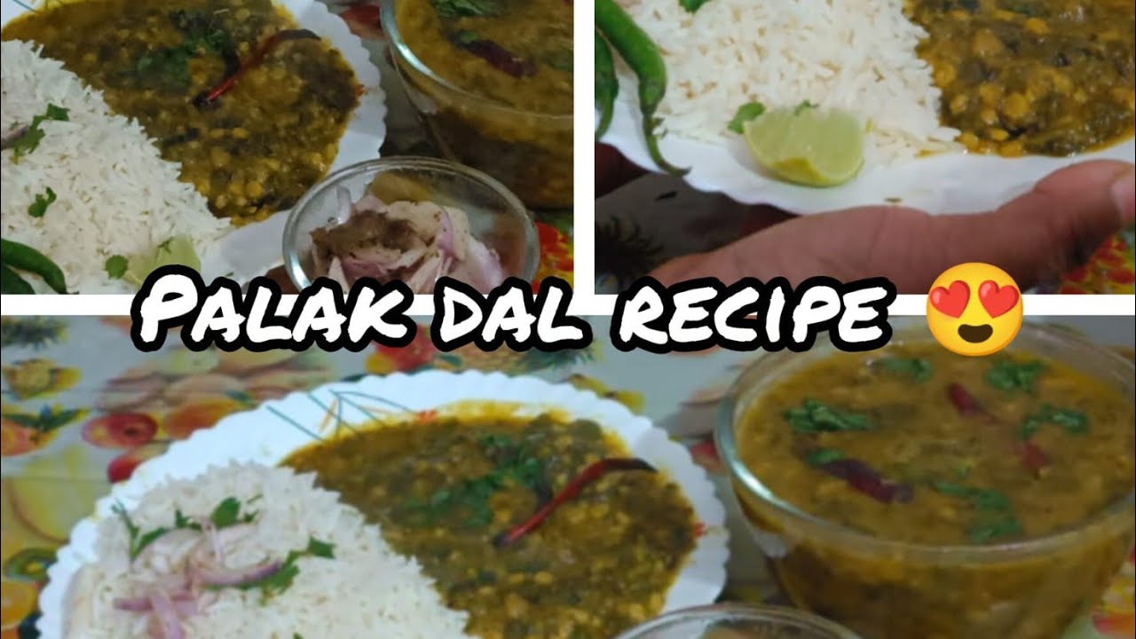 Easy and tasty palak dal recipe 😍🔥🔥