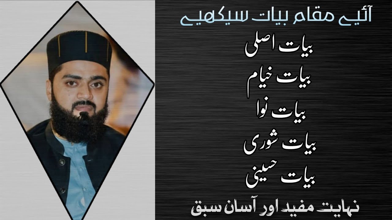 How to read Maqam E Bayat (Asli, Khayyam,Nawa,Shuri, Husaini) Qarar Jawab & Jawab ul Jawab مقام بیات