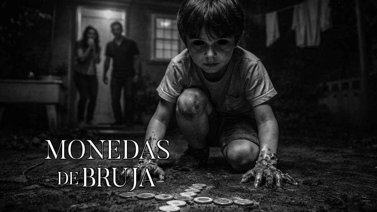 La Bruja que Marcó mi Patio con Monedas Historias De Terror - REDE